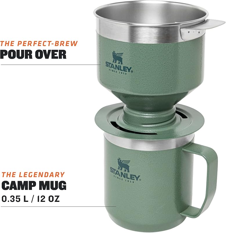 1913 Perfect Brew Pour Over Filtro Cafe - Matte Black