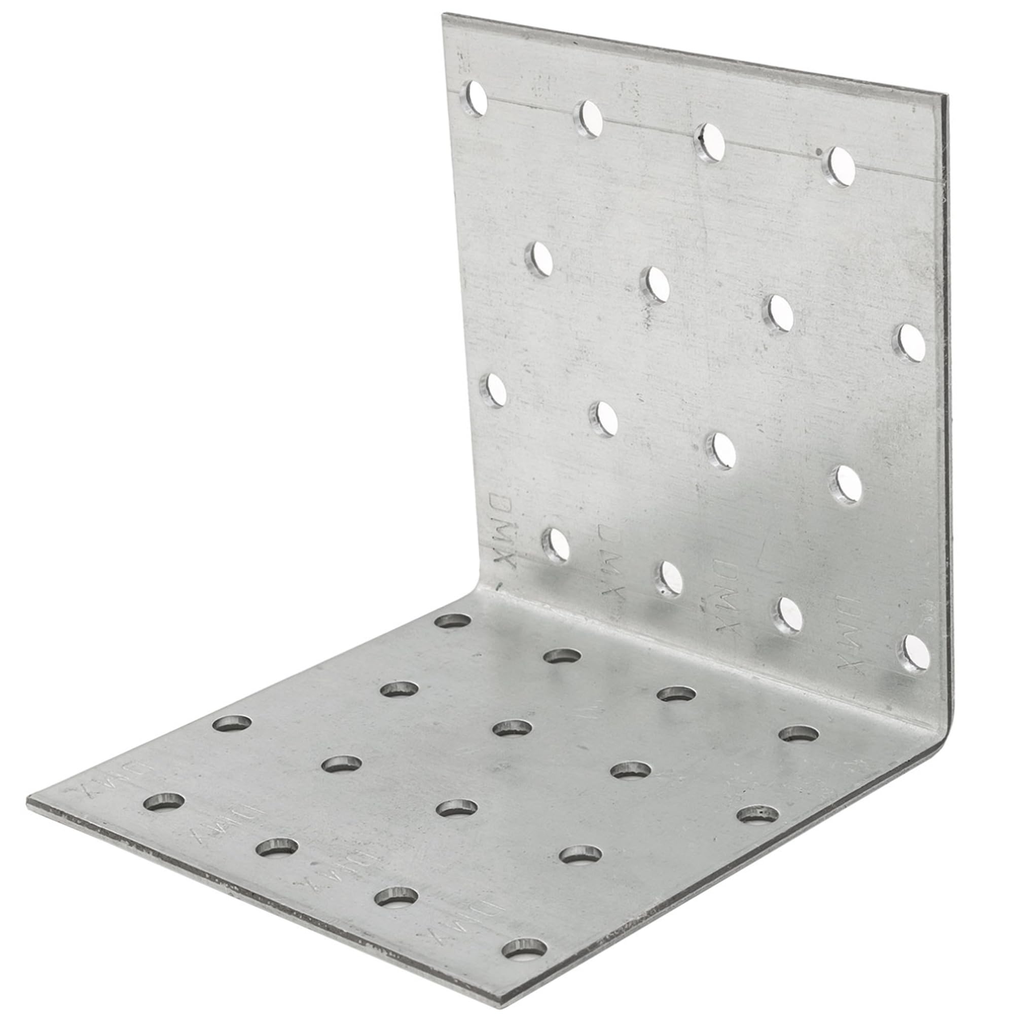 Angle Bracket Size: 100x100x100x2mm ( Pack of: 10 ) Heavy Duty Galvanised Steel Corner Brackets DIYUK