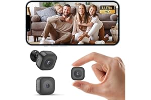 ZONGBI Security Camera,Indoor Mini Camera with HD Resolution, WiFi Wireless & SD Storage,Smart Motion Detection, Surveillance in Home and Office Spaces
