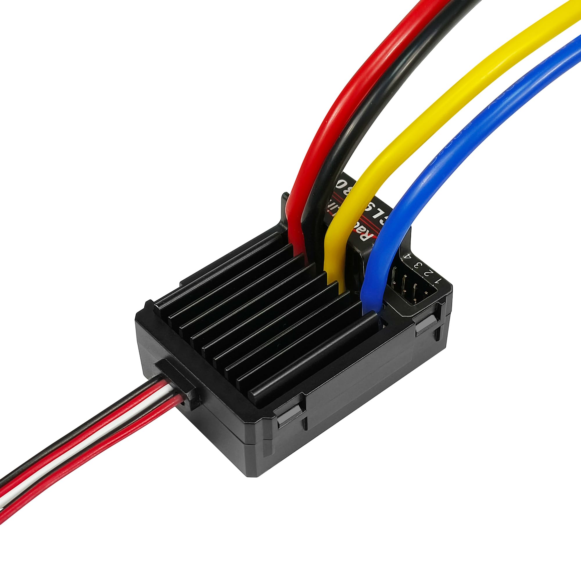 Photo 1 of Radiolink CL9030 90A RC Brushed ESC, 2-4S Waterproof Electric Speed Controller with Dual BEC (5.5V/7.5V 5A), XT60 Plug for RC Cars and Boats, Crawlers, Trucks or Tanks