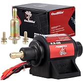 CarBole Gasoline Electric Fuel Pump Universal 5/16 Inch Inlet and Outlet Inline 12V 1-2A 28GPH 2-3.5P.S.I. Operating Fuel Pressure