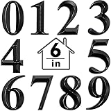 Jetec 10 Pcs House Numbers 3D Door Mailbox Numbers