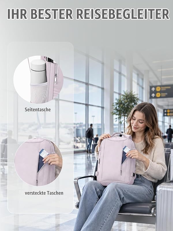 für Ryanair Handgepäck 40x30x20 Reiserucksack