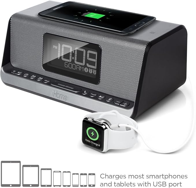 Iphone 7 plus dock clock radio holdenwith