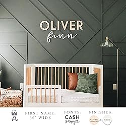 Custom Wood Name Sign for Nursery or Kids