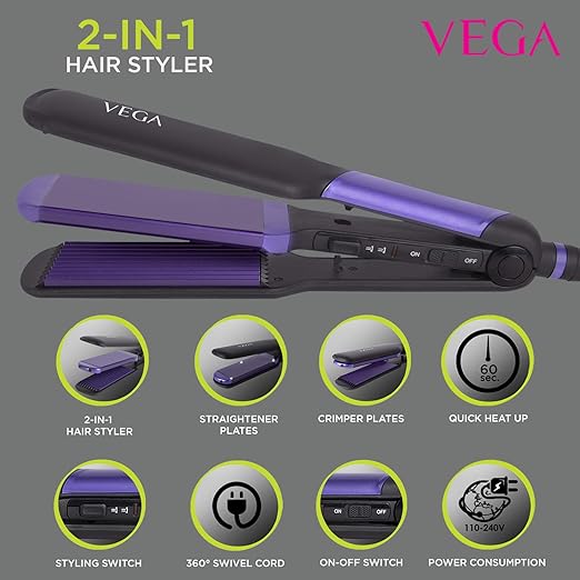 vega adore hair straightener review