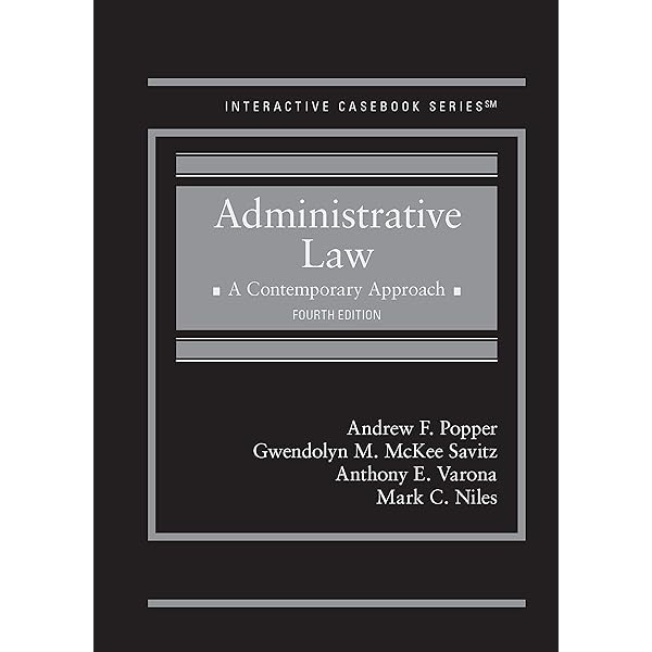 Amazon.com: Administrative Law: A Contemporary Approach