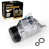 Air Conditioner AC Compressor with 4PK Clutch | Compatible with Cadillac Escalade Chevy Silverado Avalanche Suburban Tahoe GMC Yukon Sierra CO 29002C