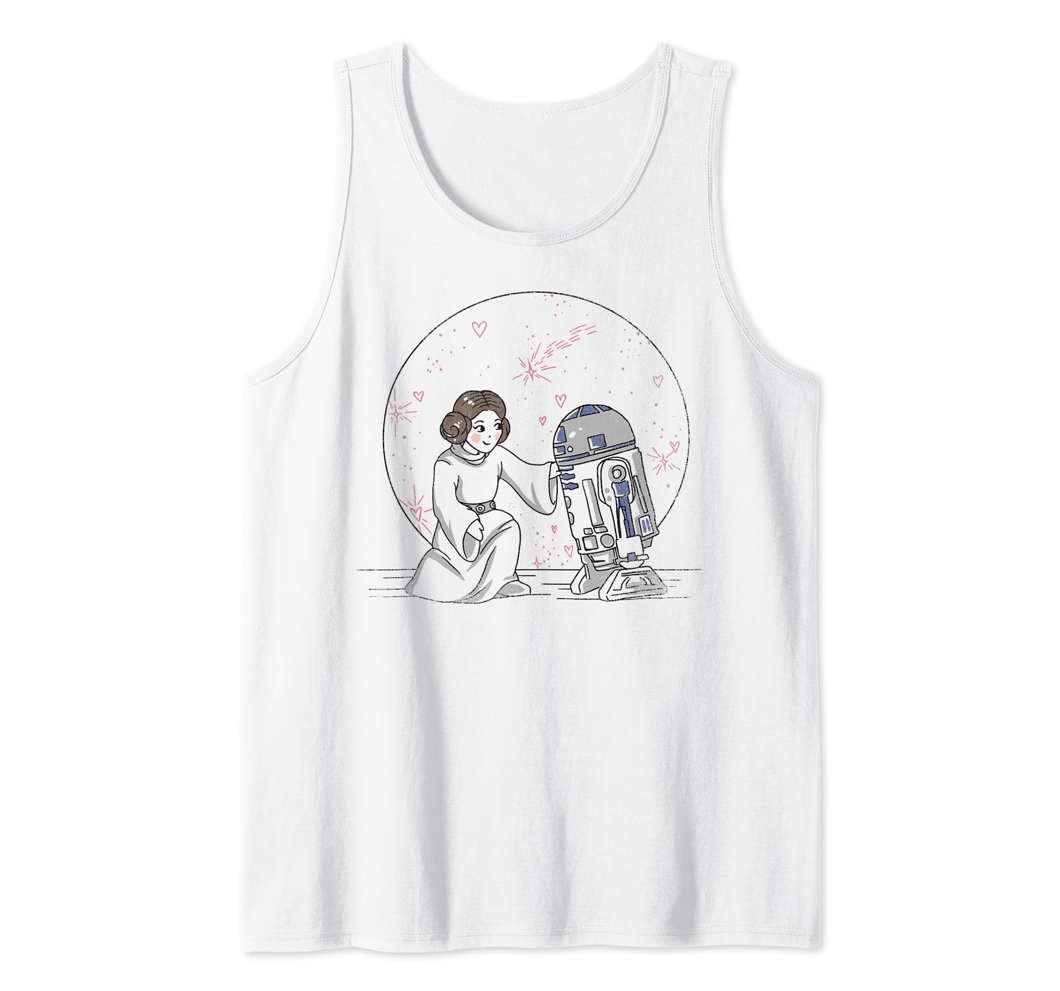 Star Wars Friends In Space Tank Top