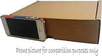 Pack de 25 cajas de cartón troquelado postales – 225 x 162 x 55 mm. Fits Royal