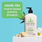 HEMPZ Original Hemp Seed Oil Body Moisturiser Lotion 17 Fl Oz 500mL view 3