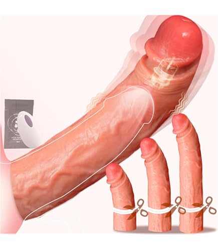 Amazon.com: Couples' Dual Pleasure Vibrating Penis Extension Sleeve TI93259  : Health & Household