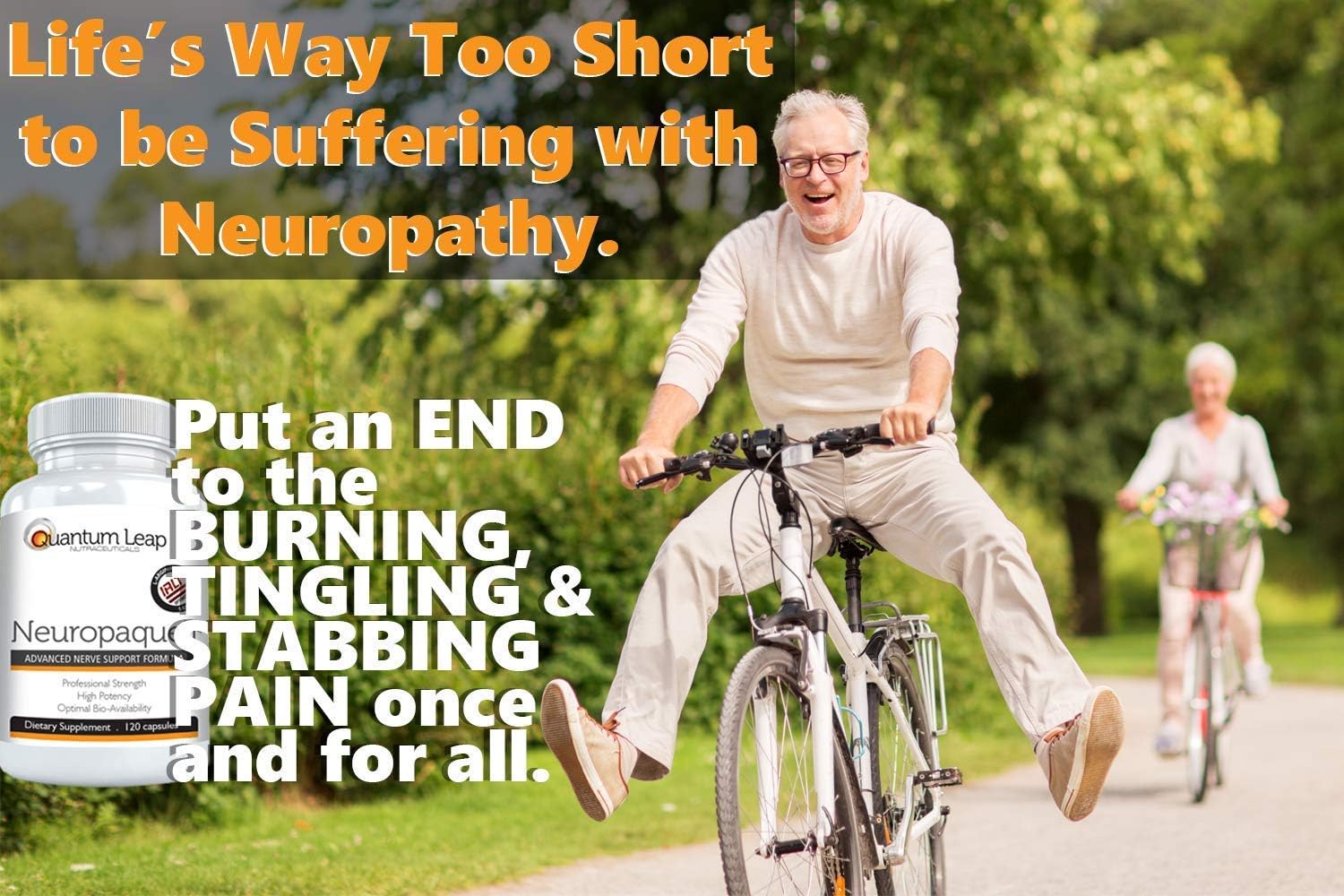 Clinical Strength Neuropathy Pain Relief. Advanced Nerve Support Formula. 120 capsules: Health & Personal Care