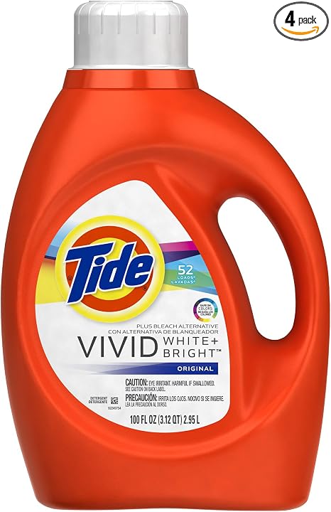 (3.12qt) 2.95l 2 x Ultra tide with colorclean bleach alternative Original scent 100floz (037000137894)