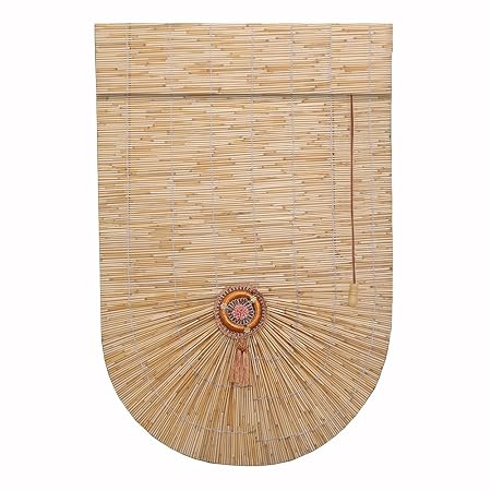 Amazon De Wufeng Bambus Rollo Sektor Romanisch Reed Vorhang