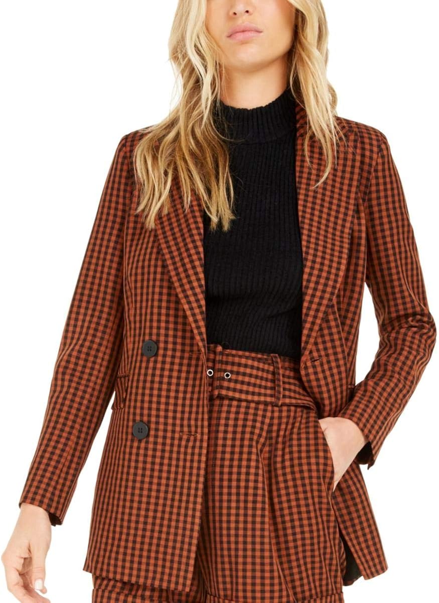 Womens gingham blazer Clearance