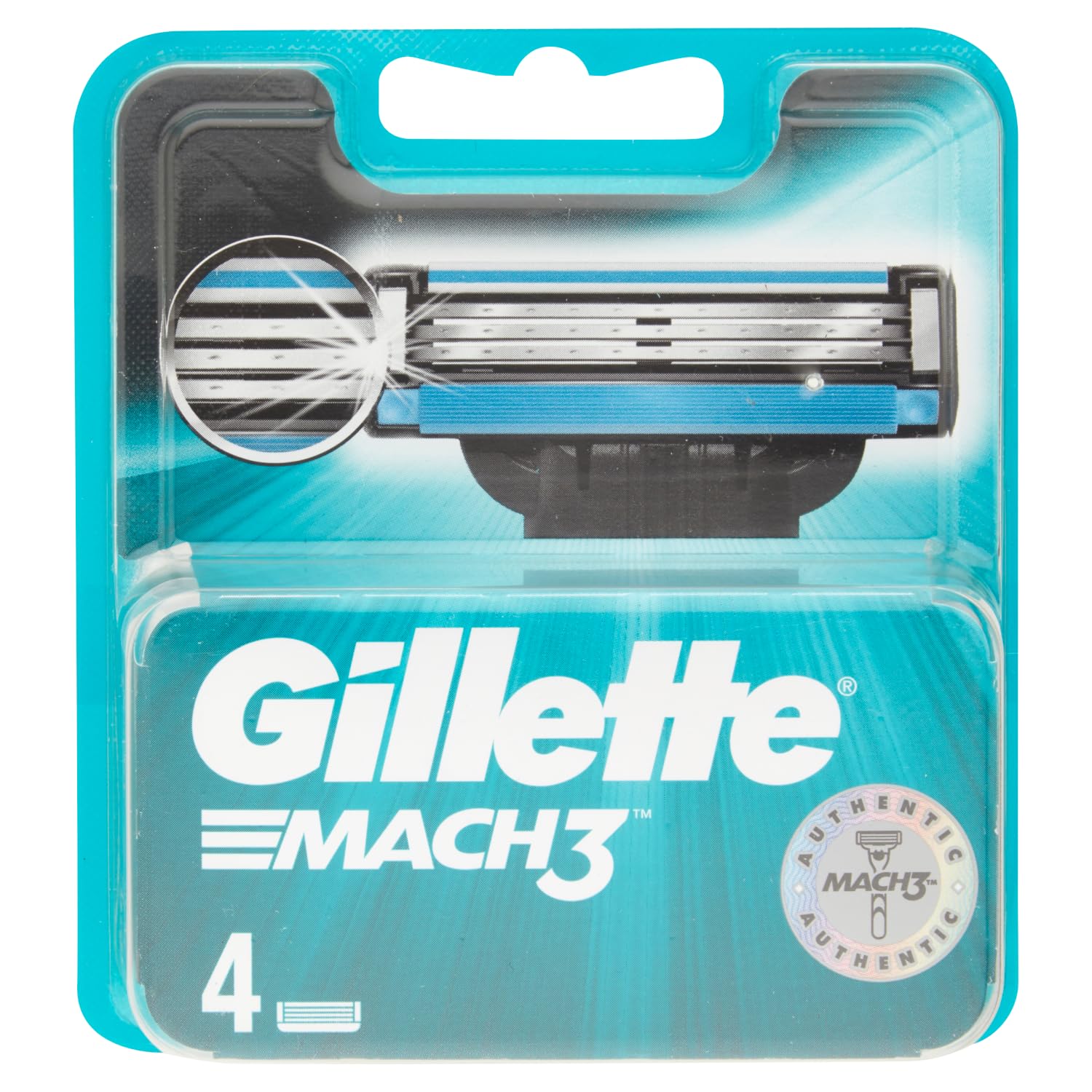 Gillette Mach 3 Blades 4pk