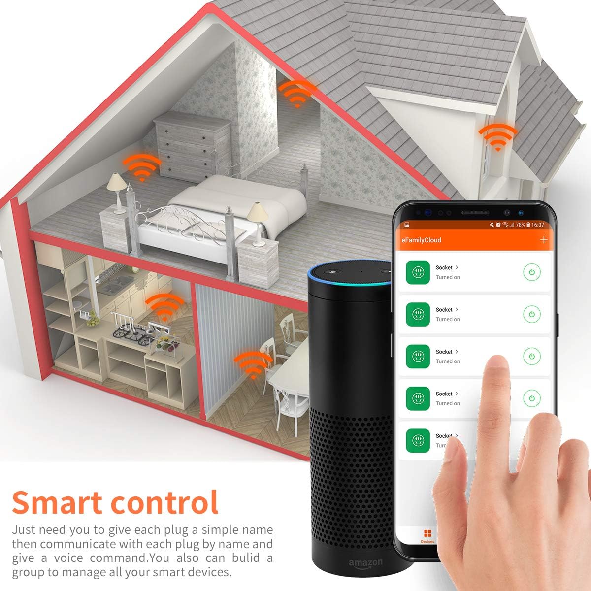 efamilycloud google assistant