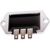 XSANMOTO Voltage Regulator Rectifier for Kohler John Deere 2575503 4140309 | Replaces OEM 2575503/4140309, fits Kohler 8-27HP &amp; John Deere, 14.5V stable output, premium metal build, easy AC-B+-AC wiring