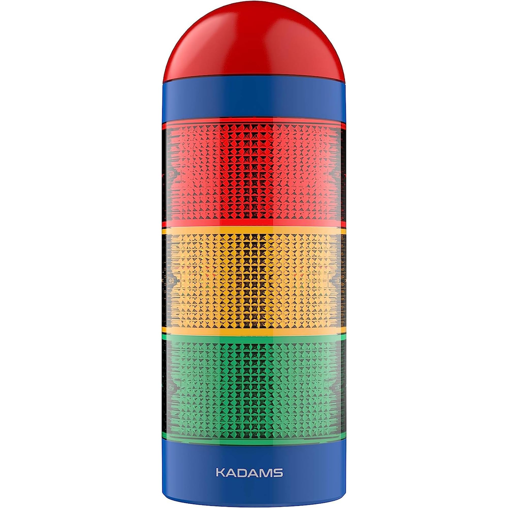 KADAMS Time Tracker Visual Timer for Kids with Audio Alarm and Pause Function, 24hr Countdown Clock, Stoplight Traffic Light, Time Management Tool for Classroom Teachers,Navy Blue