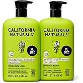 California Naturals Re:GRO Shampoo and Conditioner Set, Anti-Thinning & Hair Growth Support, All Hair Types, Vegan, Natural, Cruelty Free, Silicone, Paraben & Sulfate Free for Women & Men, 20 oz