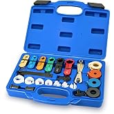 Janhemei Master Quick Disconnect Tool, 22pcs Fuel Line Disconnect Tool Set | Fuel Line Disconnect Tool Set for AC Fuel &amp; Transmission Systems, Fuel Line Removal Tools Kit Apply to Most Vehicles