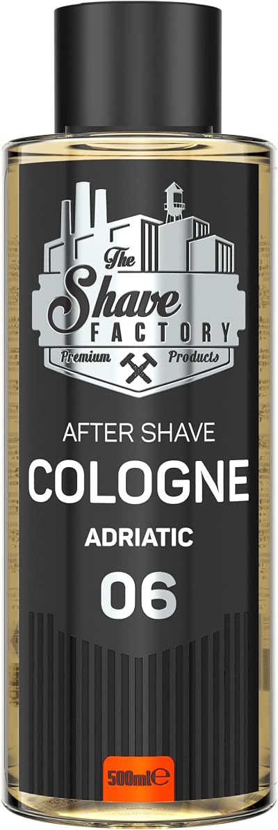 The Shave Factory After Shave Cologne 06 Adriatic 500ml Men Fragrance