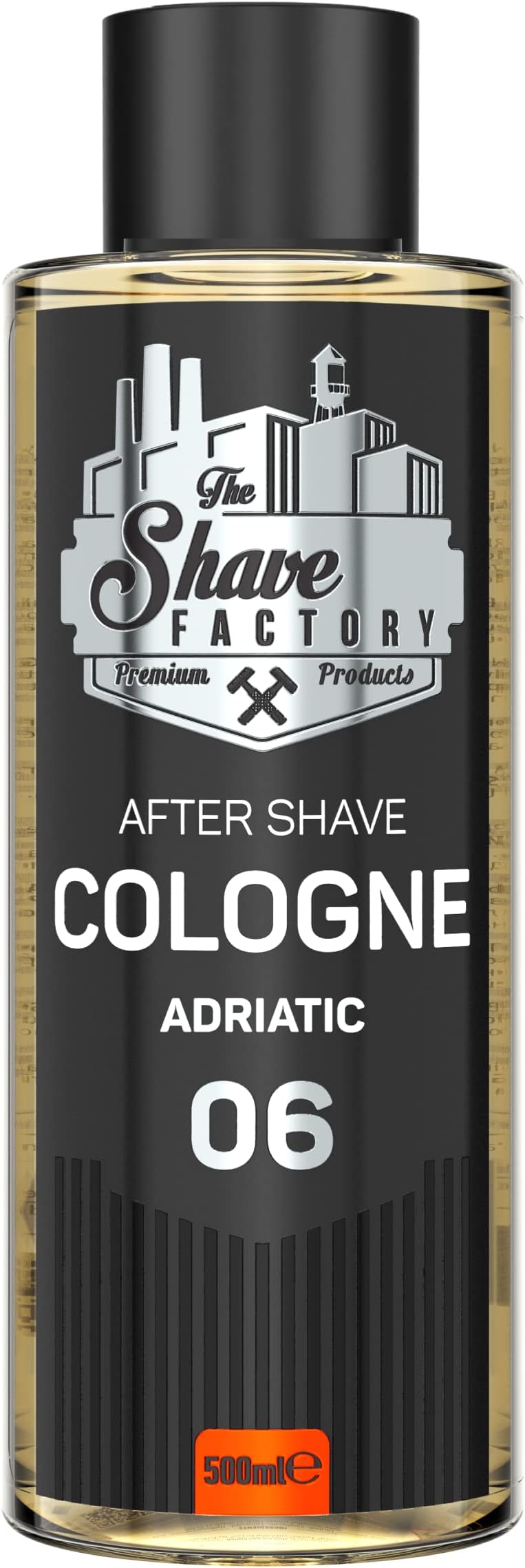 The Shave Factory After Shave Cologne 06 Adriatic 500ml Men Fragrance