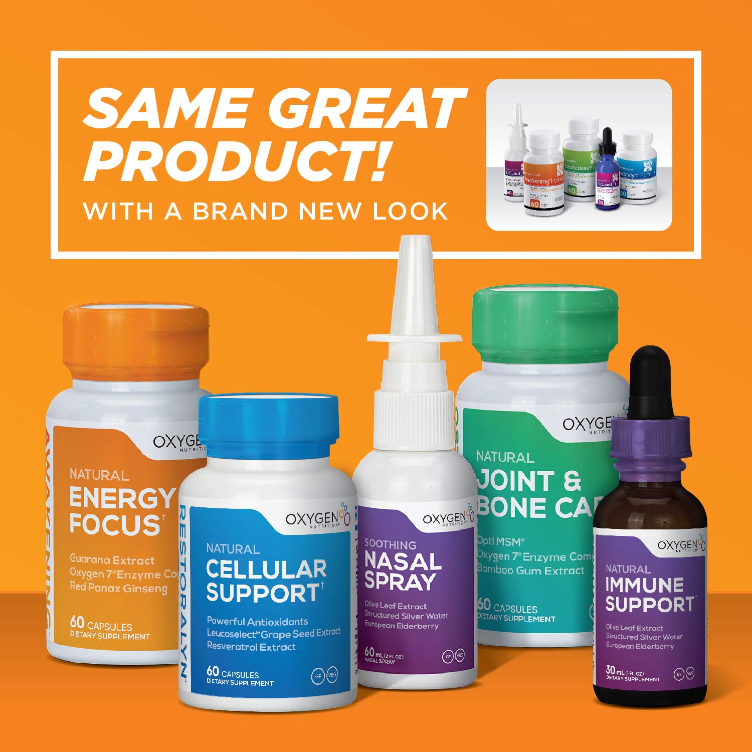 Awakening Formula Mental Clarity Booster by Oxygen Nutrition