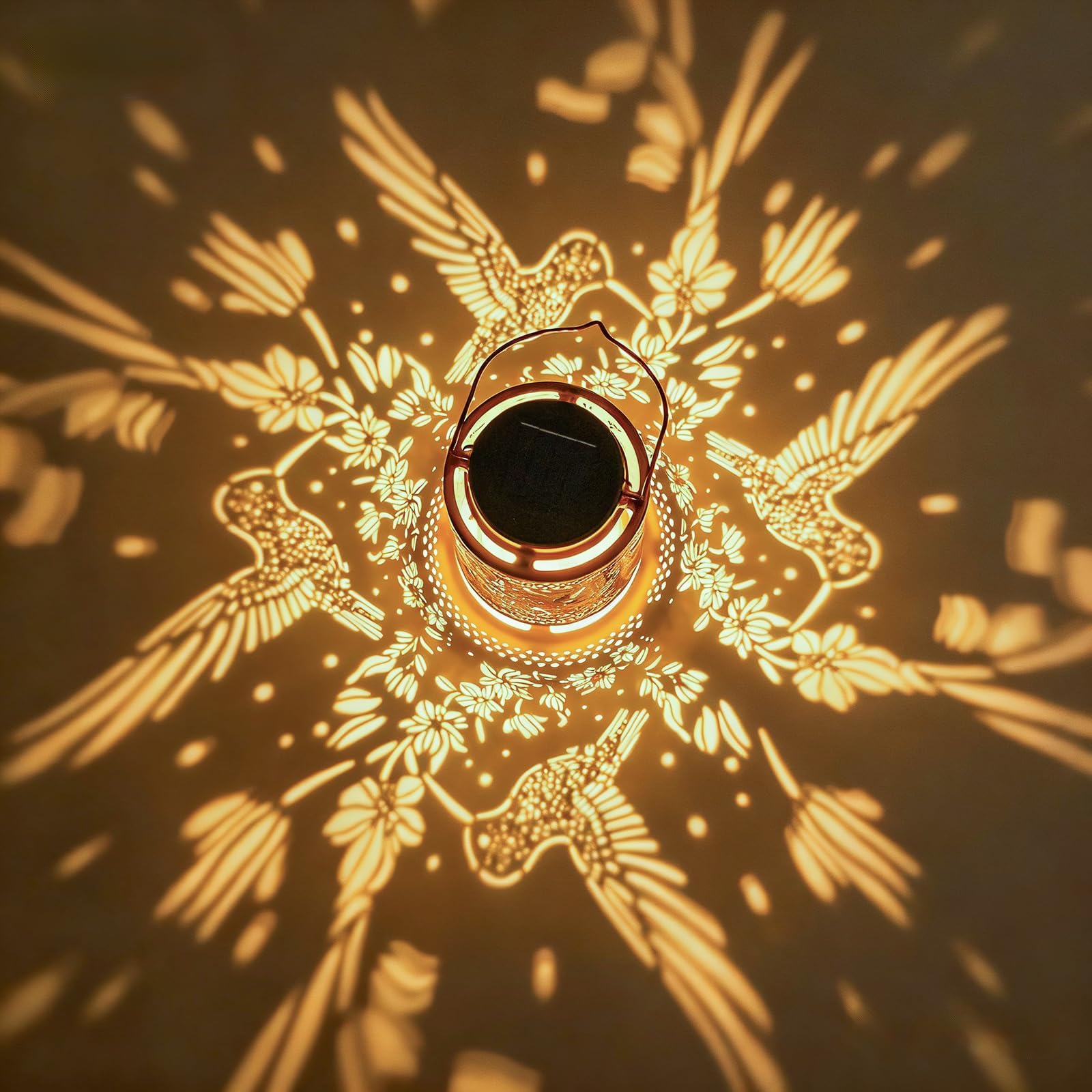 Adebime Hummingbird Solar Lanterns, Gifts for Mom, Grandma, Outdoor Waterproof Hanging Garden Decor for Patio, Yard