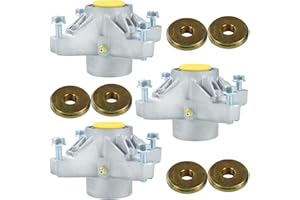 NICHEFLAG 3 Pack 918-04426 Spindle Assembly Kit Replaces 918-3129C, Cub Cadet 618-04426 Spindle Assembly Cub Cadet 618-3129A, 618-3129C, 918-04217 for Cub Cadet Z Force 48 50 44 LT1018 GT2554 Tractors
