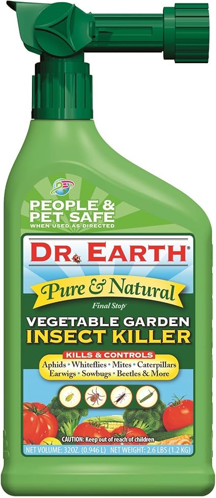 Amazon Com Dr Earth Final Stop Vegetable Garden Insect Killer 32 Oz Rts 8010 Garden Outdoor