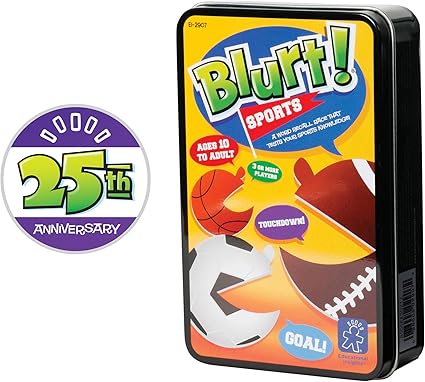 Amazon Com Educational Insights Blurt Sports Game Toys Games