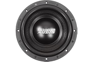 Sundown Audio Car Subwoofer, SA-12 v.2, 1000W RMS, SW-SAV212D2, SA-Series, 12" High-Performance Subwoofer for Deep Bass, Prem