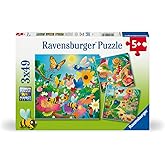 Ravensburger Bugs, Bugs, Bugs Puzzle Set - 3 x 49 Piece Jigsaw Puzzles for Kids | Fun and Educational | Family-Friendly Puzzle Set | Sustainable Materials