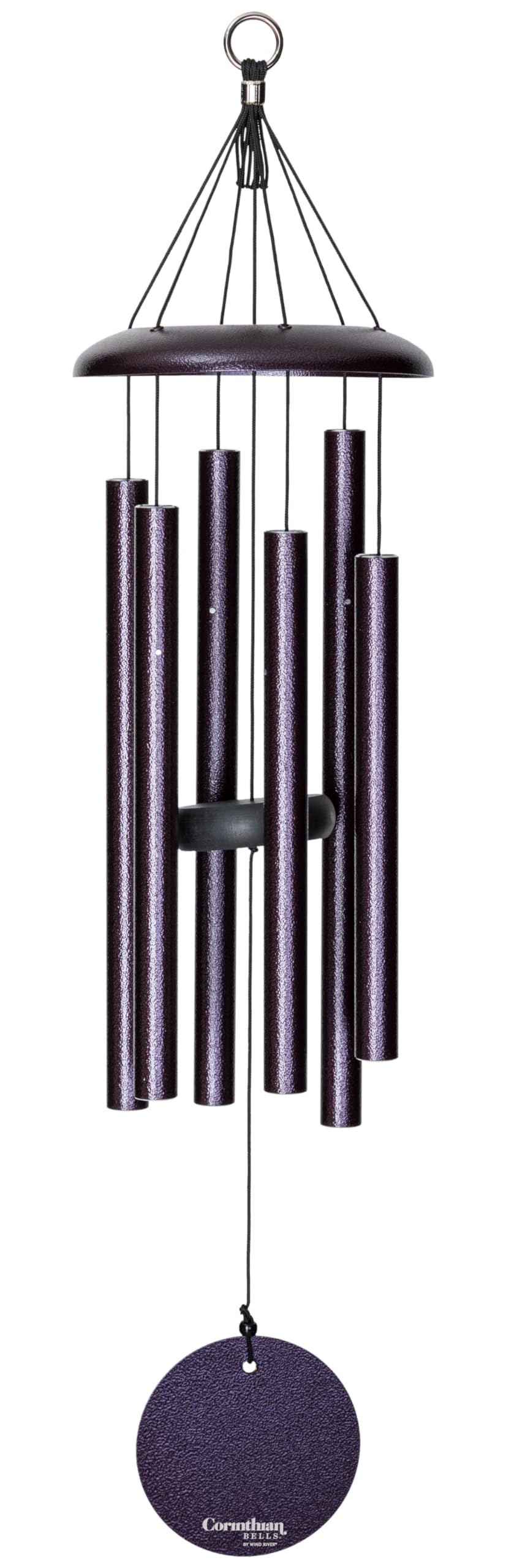 Corinthian Bells by Wind River - 27 inch Plum Wind Chime for Patio, Backyard, Garden, and Outdoor Decor (Aluminum Chime) Made in The USA — image 1