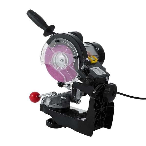VEVOR ELECTRIC CHAINSAW SHARPENER, 230W PROFESSIONAL MULTI-ANGLE ADJUSTABLE CHAIN GRINDER 3000RPM, ELECTRIC CHAINSAW BLADE SHARPENER FOR 1/4″ TO 2/5″ CHAINS