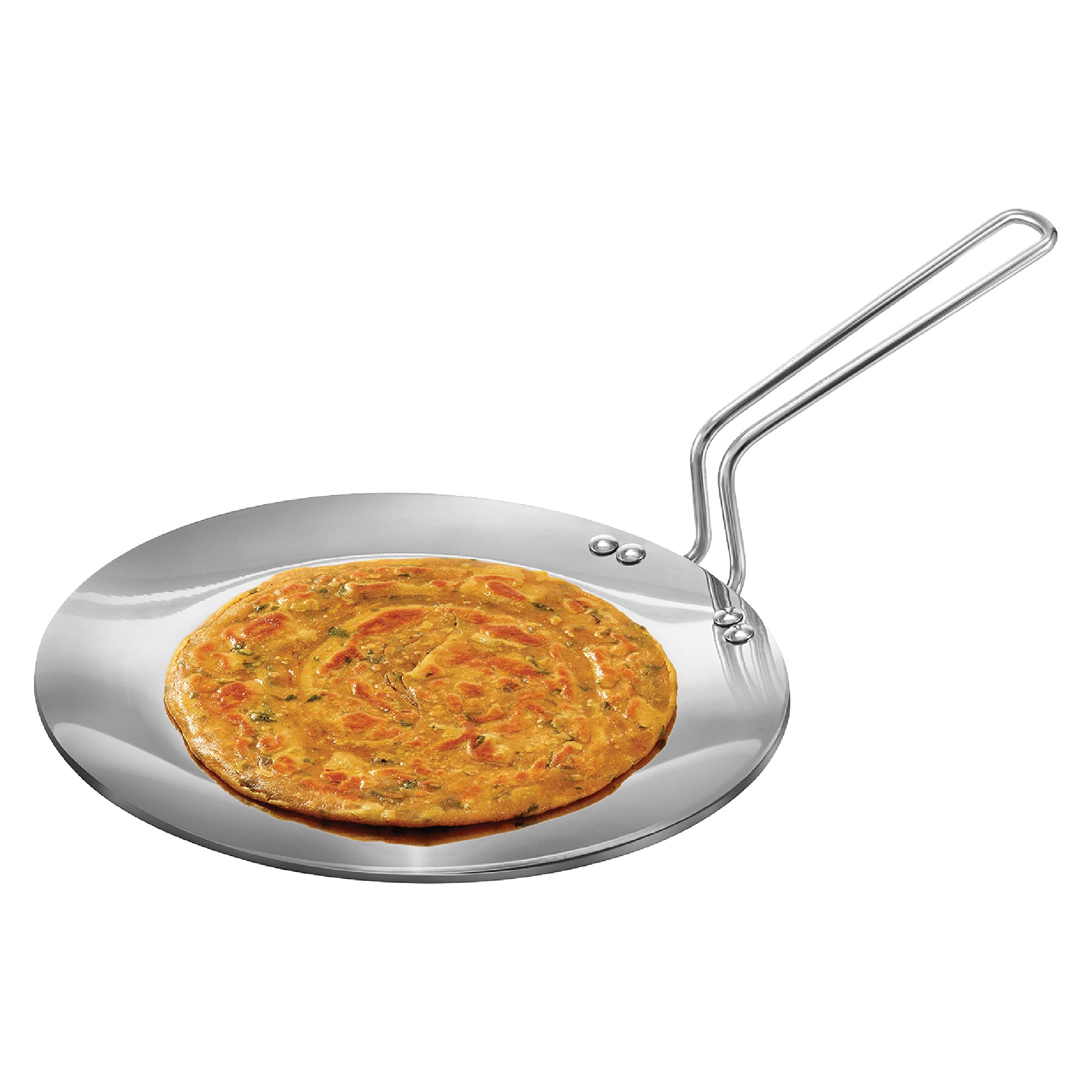 Photo 1 of Hawkins Tri-Ply Stainless Steel Tava 26 cm, 3.5mm Induction Compatible
