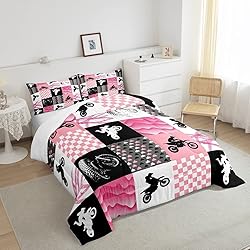 Motocross Comforter Set, Dirt Bike Bedding Sets