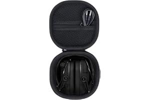 Lebakort Storage Case Compatible with Walkers Razor Slim/PROHEAR 066 030 Electronic Shooting Earmuff Hearing Protection Muff