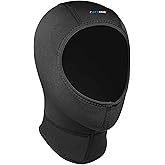 Coreskin Unisex Neoprene Diving Hood - Durable & Stretchable Wetsuit Cap for Men & Women | Scuba Diving, Snorkeling, Surfing, Kayaking, Canoeing, Swimming, Sailing & All Water Sports
