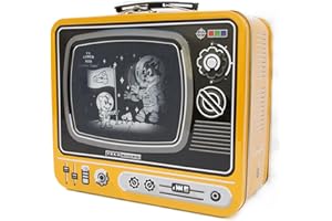 Suck UK TV Lunch Box | Kids Lunch Box, Toddler Lunch Box & Lunch Box For Adults |Bento Box For Kids & Lunch Containers | Snack Containers For Toddlers & Lunch Containers For Kids | Yellow