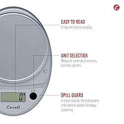 Escali Primo Digital Food Scale Multi-Functional