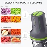LINKChef Mini Food Processor 500ml Chopper 2 Speed 260W Bowl Blades view 2