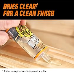 Gorilla 2 Part Epoxy, Clear Epoxy, 0.85 Ounce