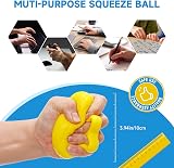 Fanwer Finger Ball Exerciser Grip Ball Strength Squeeze Stress Ball view 4