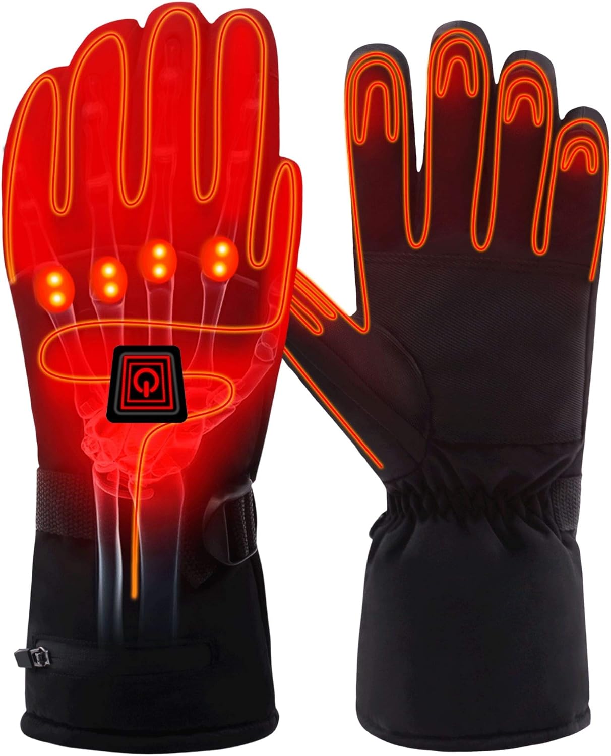 Electric FingerHeated Gloves for Arthritis Hands, Hand Warmer with