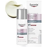 Eucerin Radiant Tone Night Cream, Dark Spot Corrector with Thiamidol, Night Moisturizer for Face Helps Visibly Reduce the Look of Persistent Dark Spots, All Skin Types, 1.7 Oz Bottle