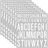 Gersoniel 8 Sheet Letter Stickers Graduation