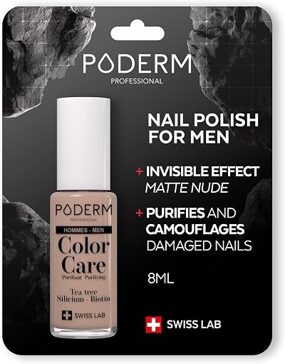 PODERM Fungal Nail Infections Varnish Tea Tree Invisible Color Care MEN